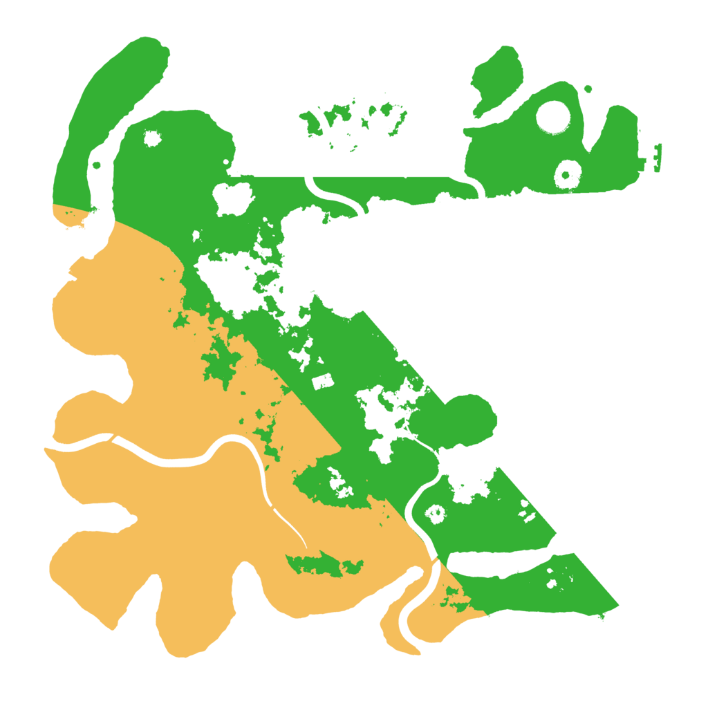 Biome Rust Map: Procedural Map, Size: 3750, Seed: 1780913805