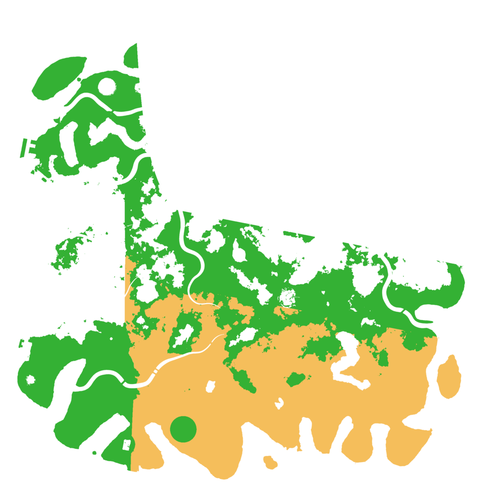 Biome Rust Map: Procedural Map, Size: 5000, Seed: 1539777905