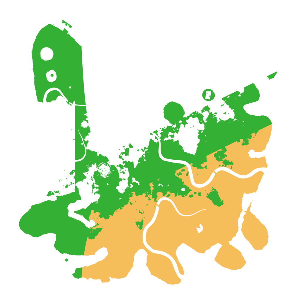 Biome Rust Map: Procedural Map, Size: 4000, Seed: 1362716820