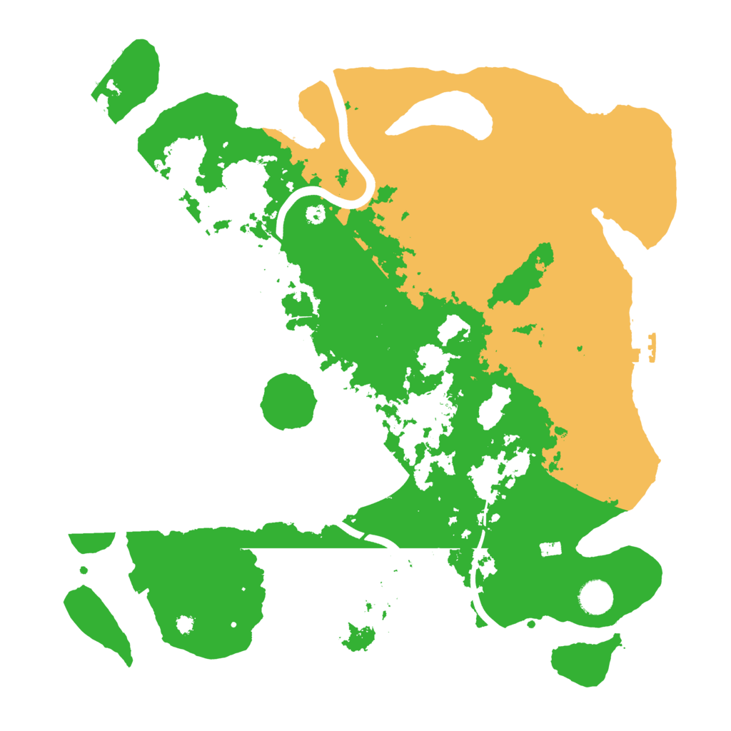 Biome Rust Map: Procedural Map, Size: 3750, Seed: 360264537