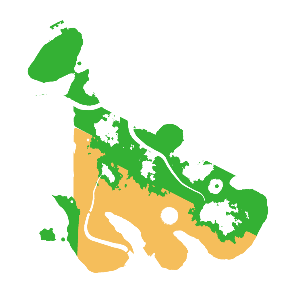 Biome Rust Map: Procedural Map, Size: 3000, Seed: 2147289306