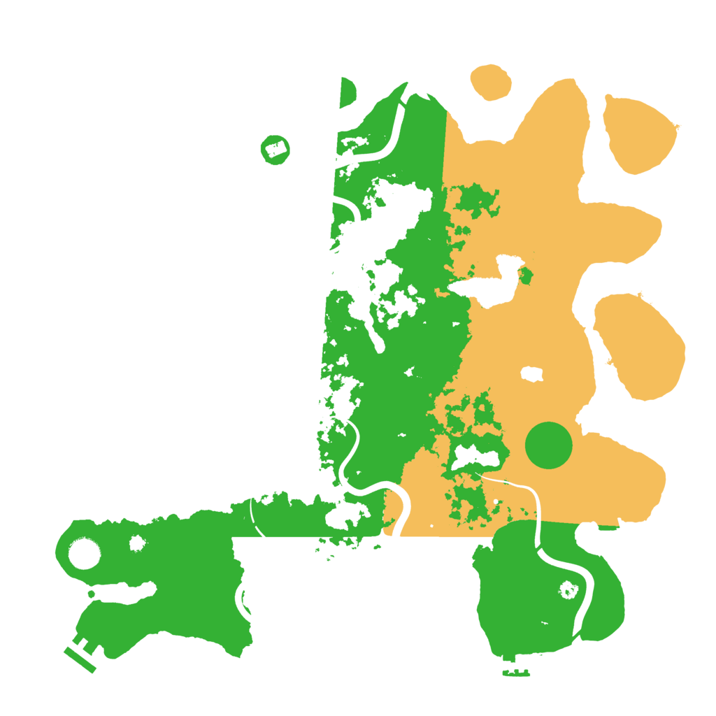 Biome Rust Map: Procedural Map, Size: 4000, Seed: 1302397405