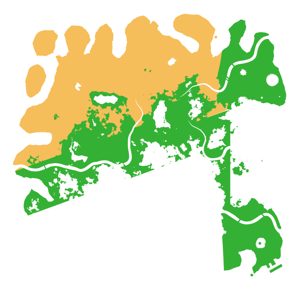 Biome Rust Map: Procedural Map, Size: 4500, Seed: 844732871