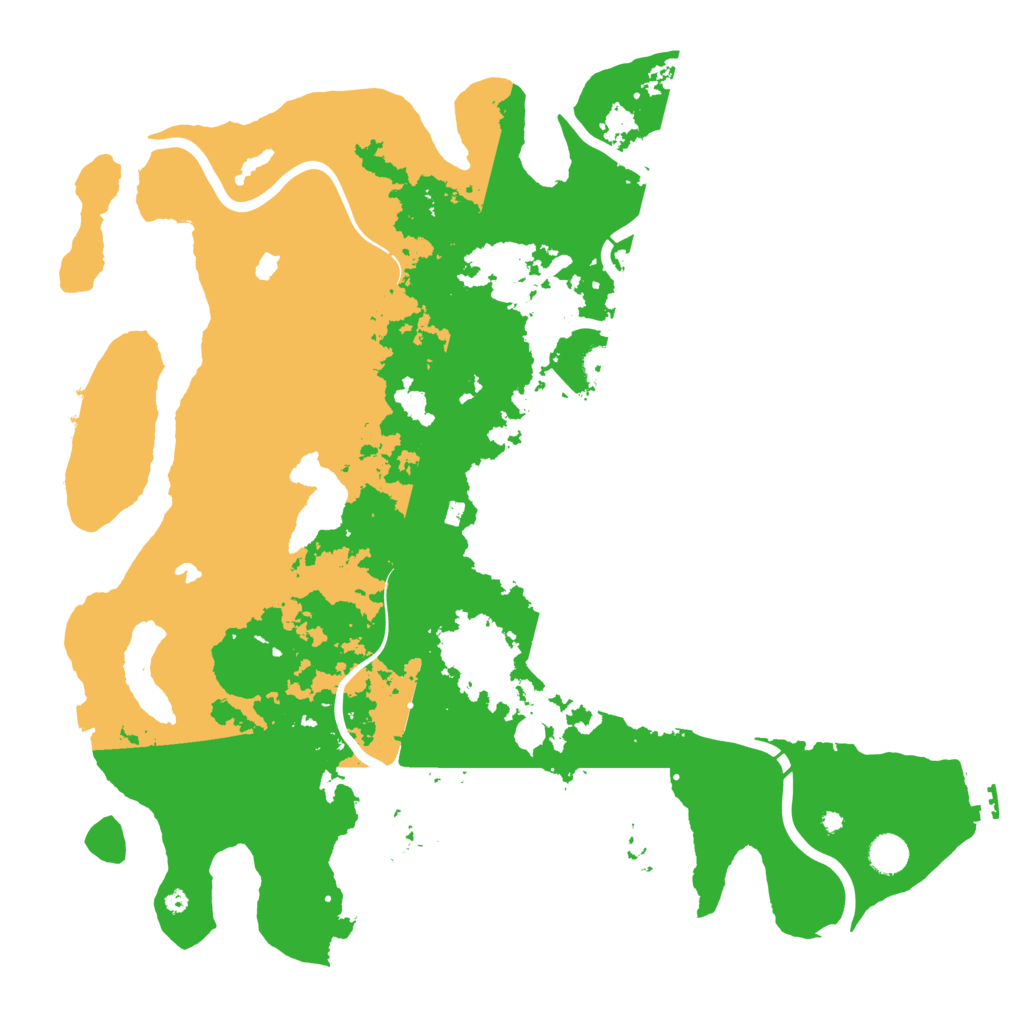 Biome Rust Map: Procedural Map, Size: 4500, Seed: 1283633869