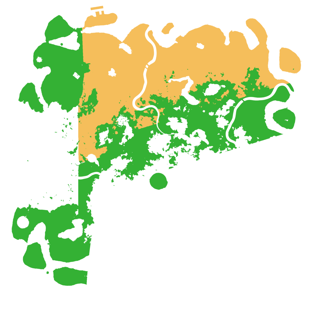 Biome Rust Map: Procedural Map, Size: 5000, Seed: 1060732741