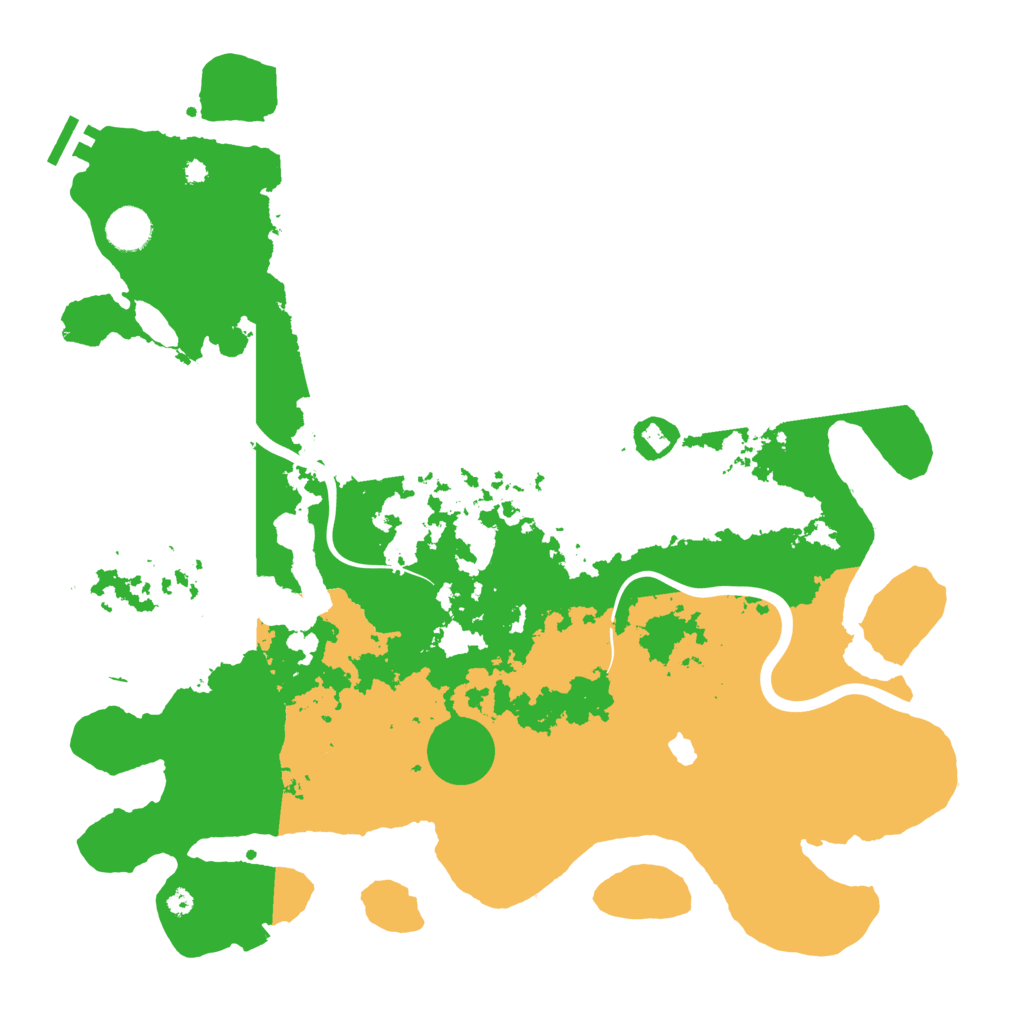 Biome Rust Map: Procedural Map, Size: 4000, Seed: 445221573