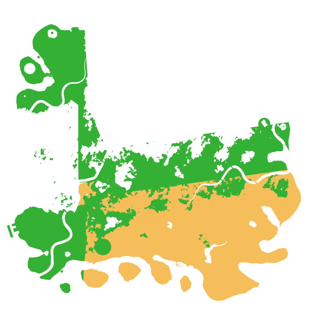 Biome Rust Map: Procedural Map, Size: 5000, Seed: 1663556844