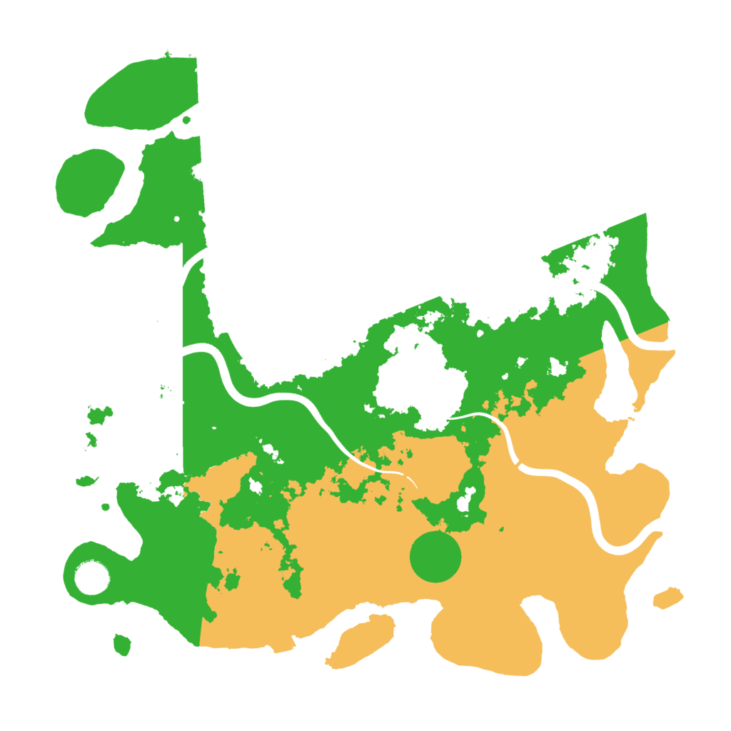 Biome Rust Map: Procedural Map, Size: 3750, Seed: 1857342829