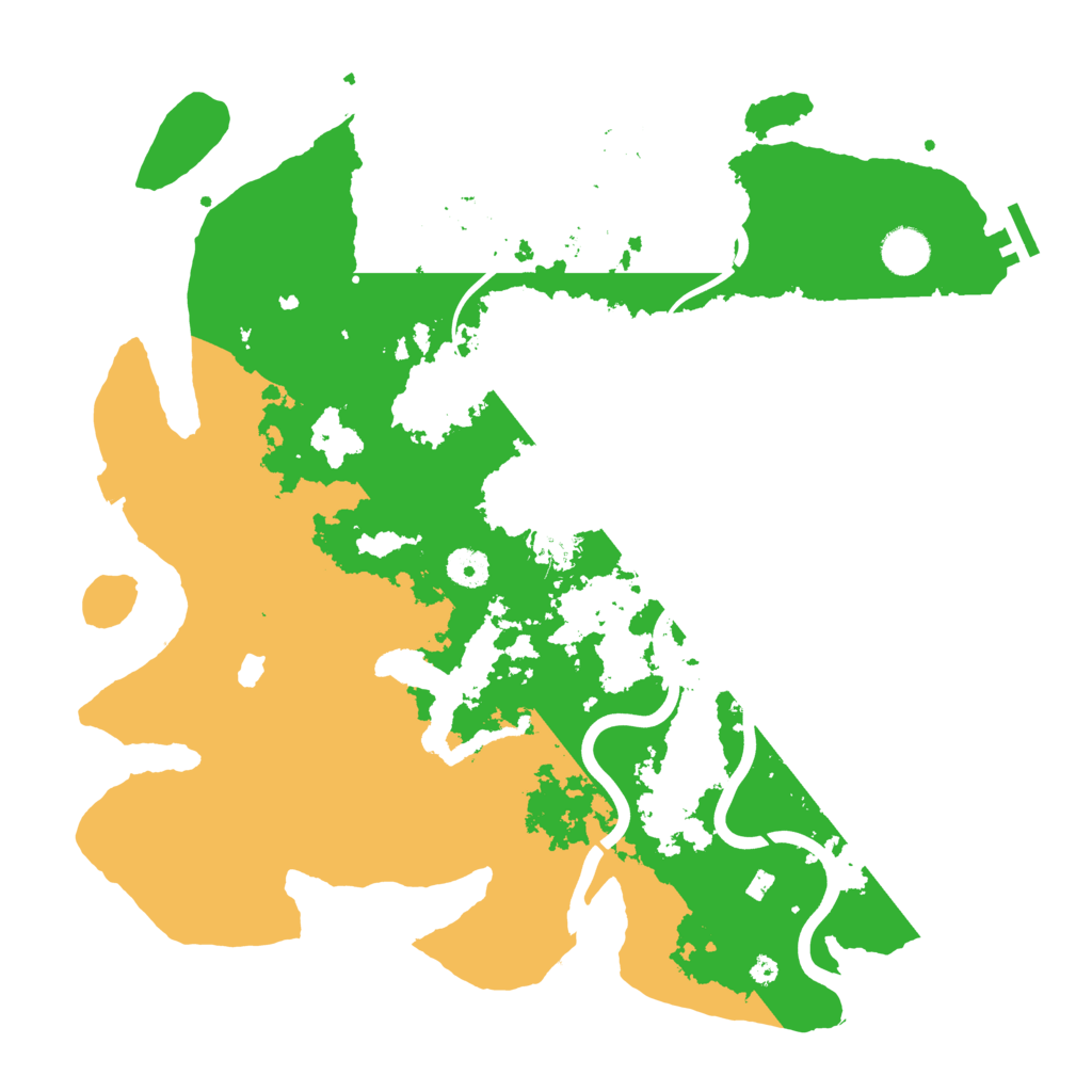 Biome Rust Map: Procedural Map, Size: 4000, Seed: 3455142