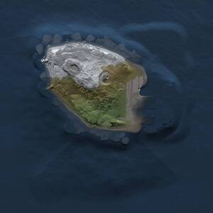 Thumbnail Rust Map: Procedural Map, Size: 1000, Seed: 1380533782, 2 Monuments