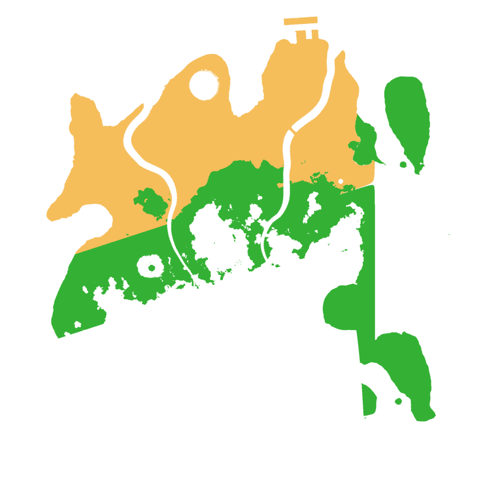Biome Rust Map: Procedural Map, Size: 3000, Seed: 923387049