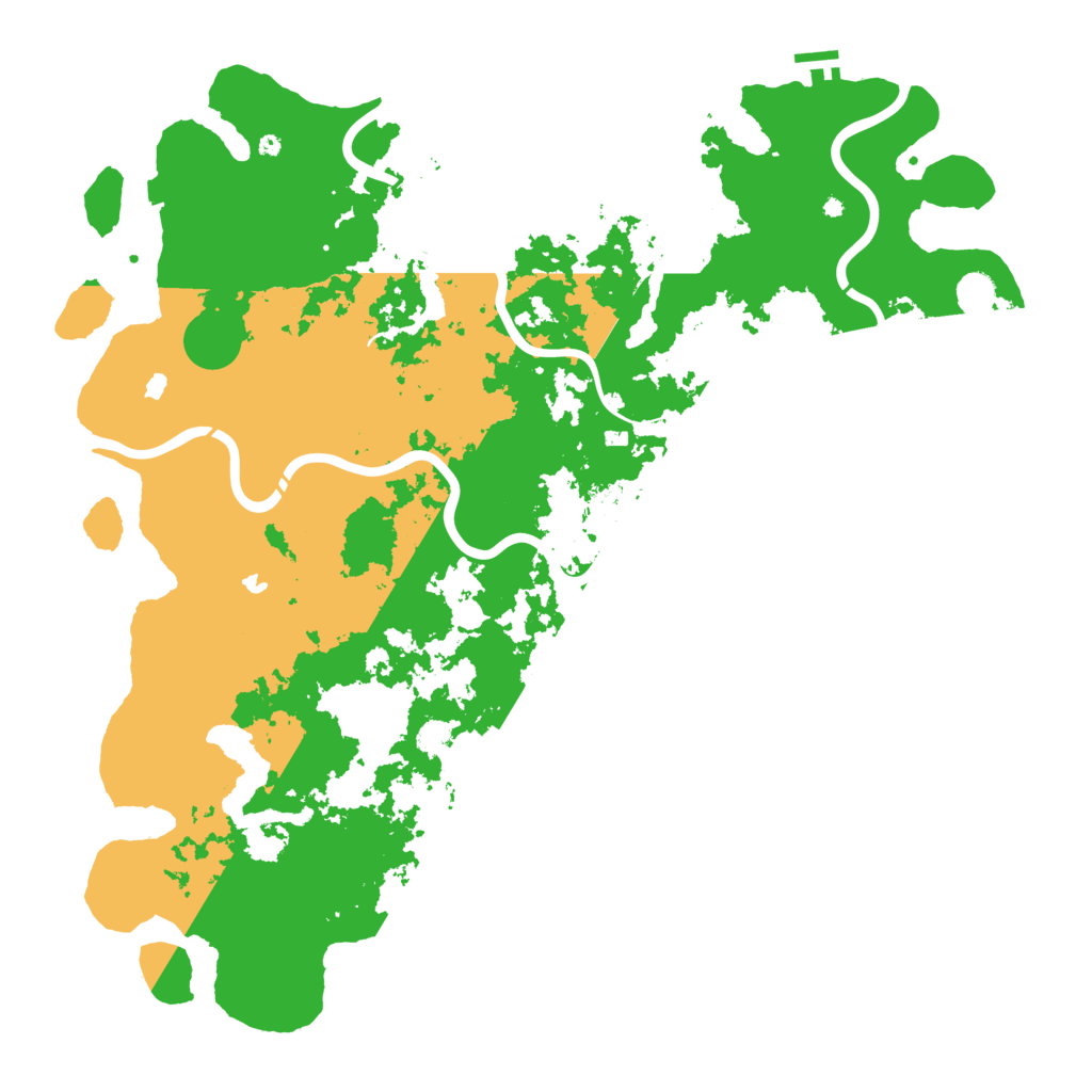 Biome Rust Map: Procedural Map, Size: 5000, Seed: 137338091