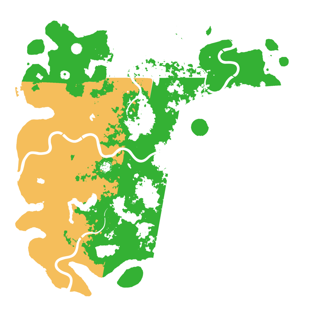 Biome Rust Map: Procedural Map, Size: 5000, Seed: 1277672137