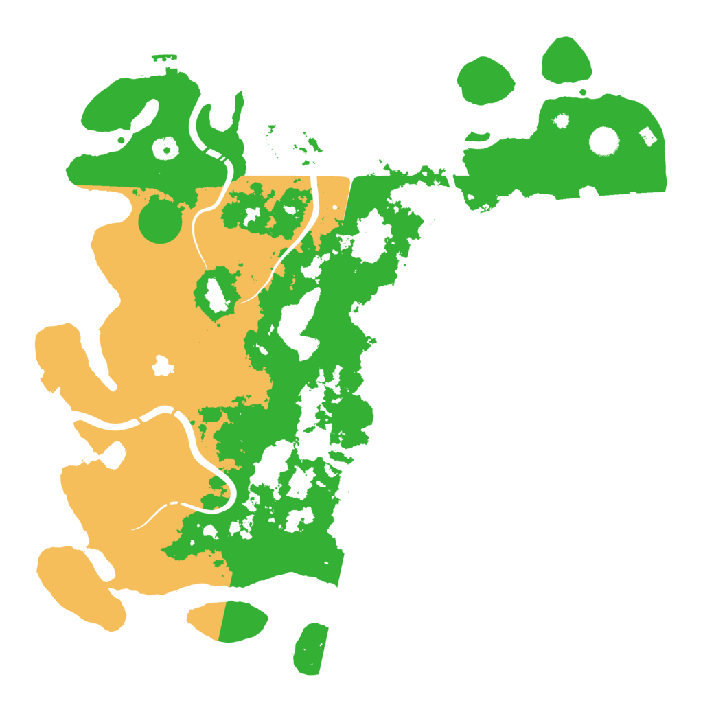 Biome Rust Map: Procedural Map, Size: 4250, Seed: 1067188287