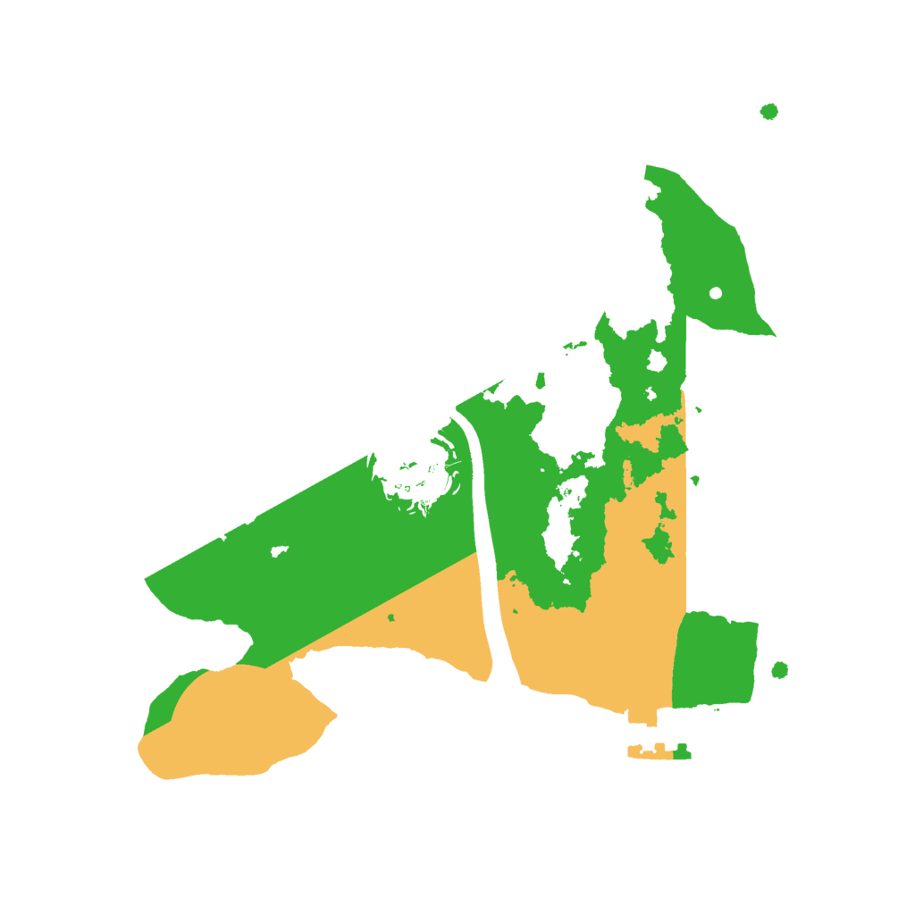 Biome Rust Map: Procedural Map, Size: 2200, Seed: 11000