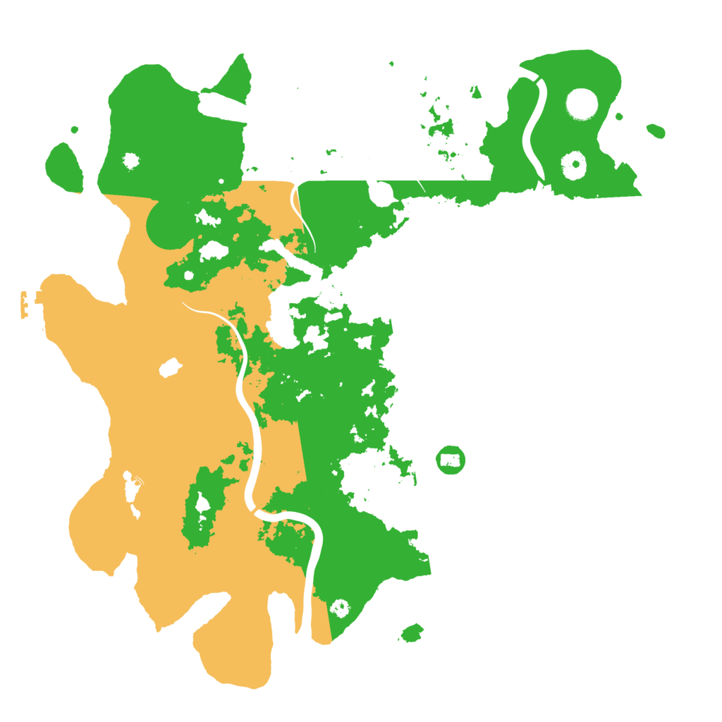 Biome Rust Map: Procedural Map, Size: 4000, Seed: 847392651