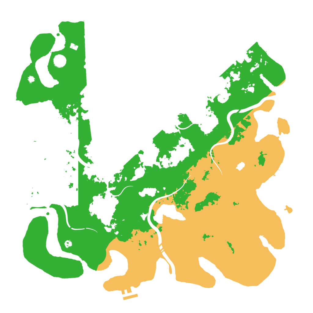 Biome Rust Map: Procedural Map, Size: 4250, Seed: 1075607710