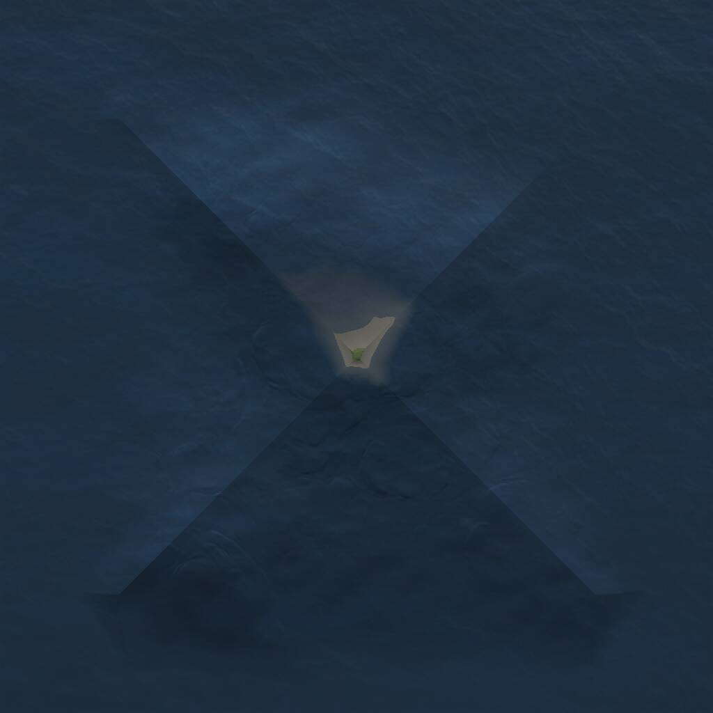 Rust Map: Procedural Map, Size: 1000, Seed: 1075607710, 1 Monuments