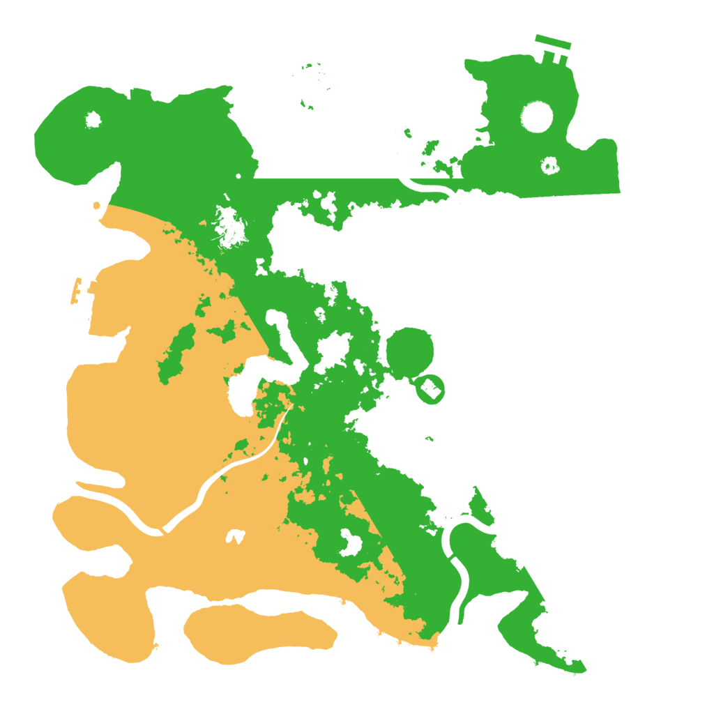 Biome Rust Map: Procedural Map, Size: 4000, Seed: 1545688224