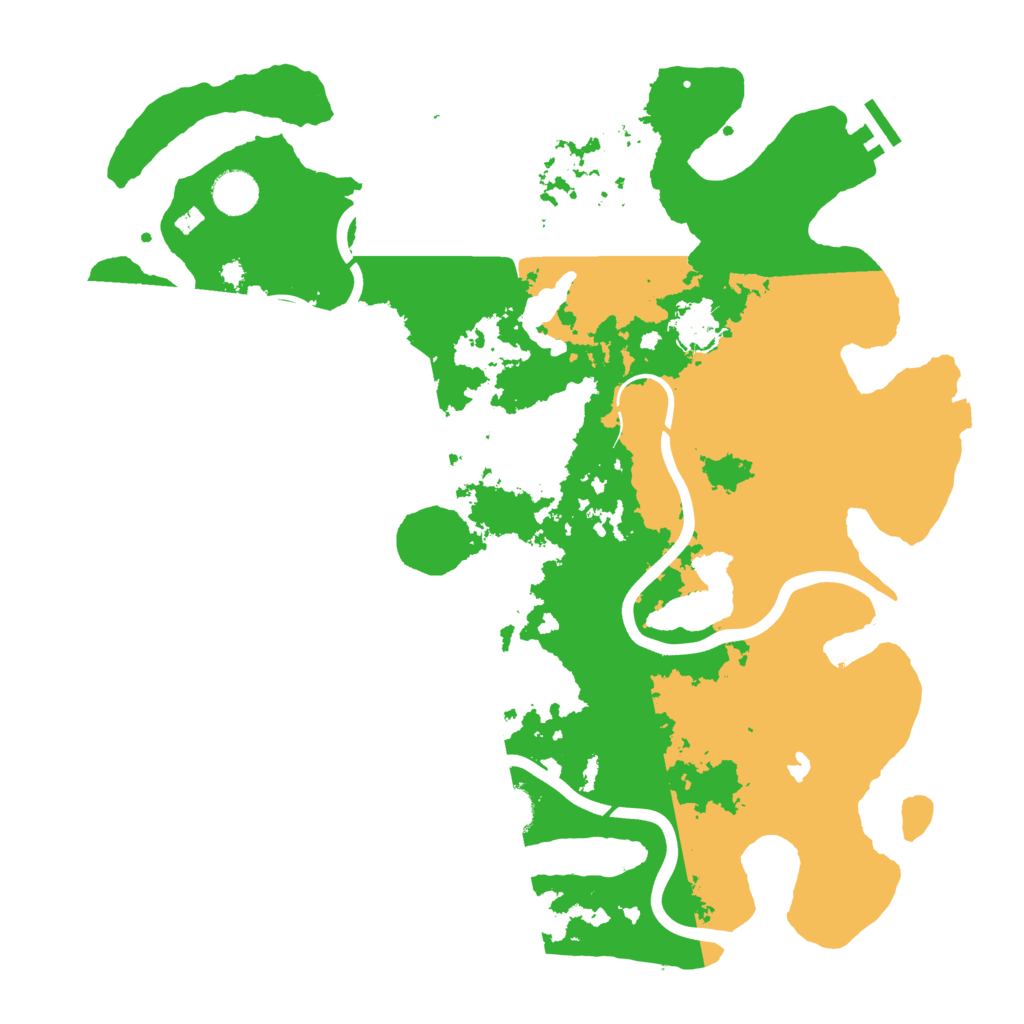 Biome Rust Map: Procedural Map, Size: 4000, Seed: 1627753258