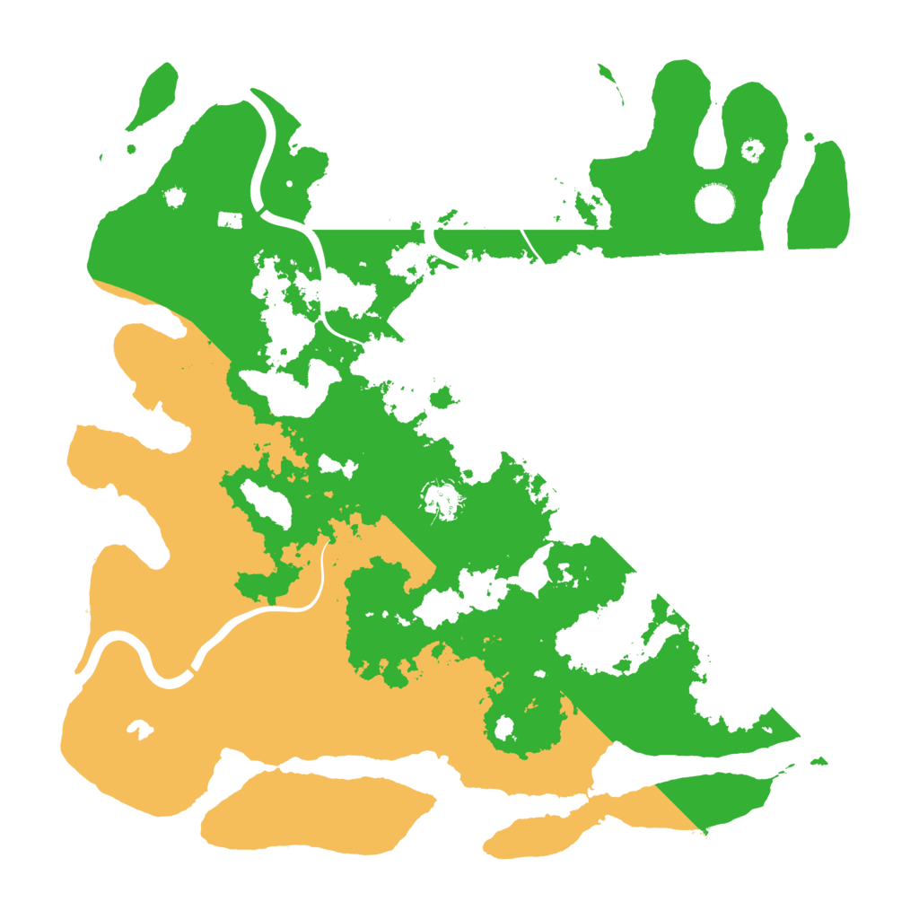 Biome Rust Map: Procedural Map, Size: 4050, Seed: 236865165