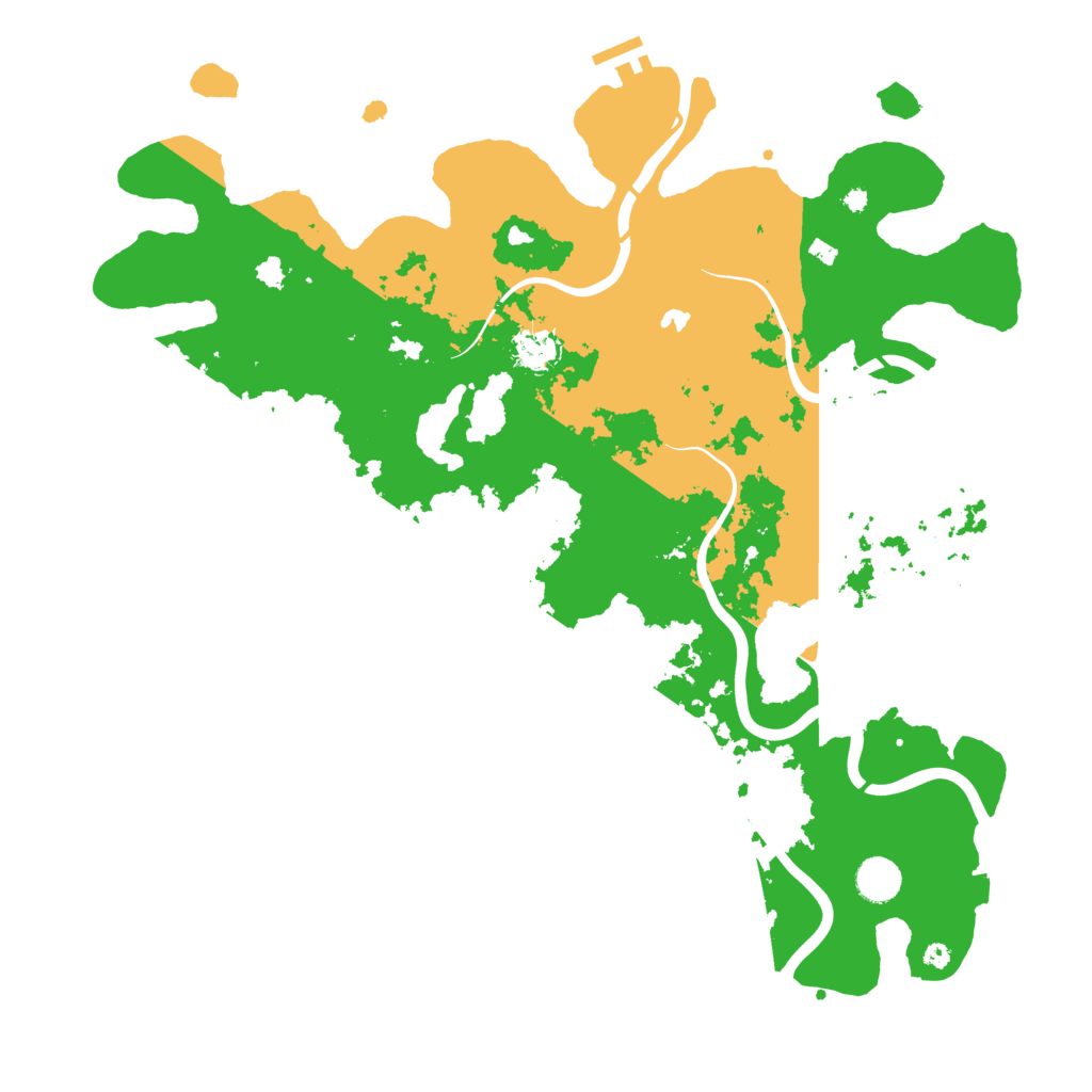 Biome Rust Map: Procedural Map, Size: 4250, Seed: 2060841869