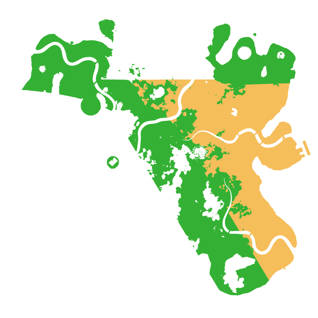Biome Rust Map: Procedural Map, Size: 4250, Seed: 914692808