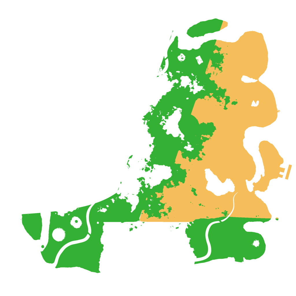 Biome Rust Map: Procedural Map, Size: 4000, Seed: 748197375