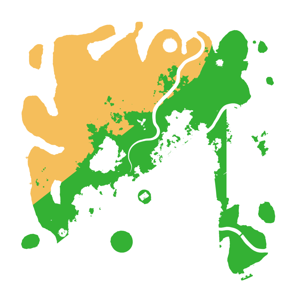 Biome Rust Map: Procedural Map, Size: 3750, Seed: 1807488905