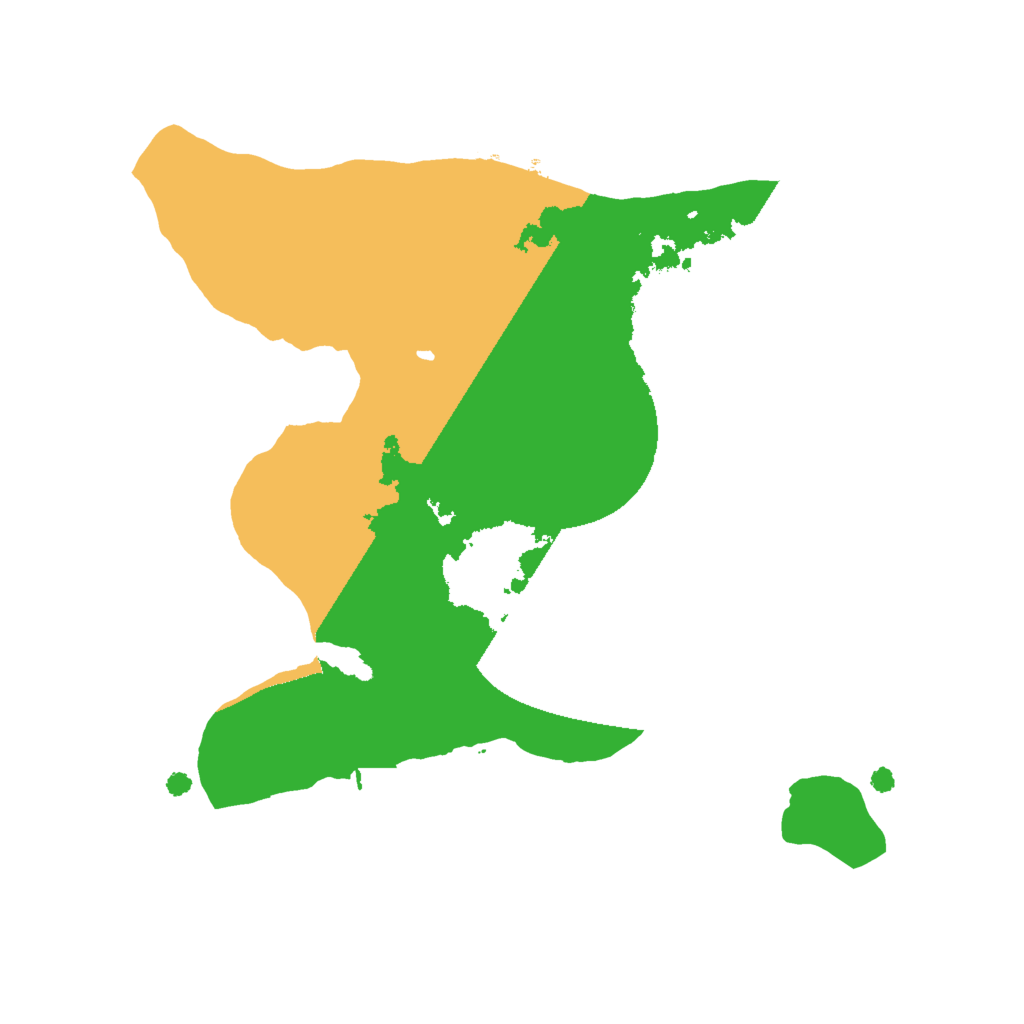 Biome Rust Map: Procedural Map, Size: 1700, Seed: 38455