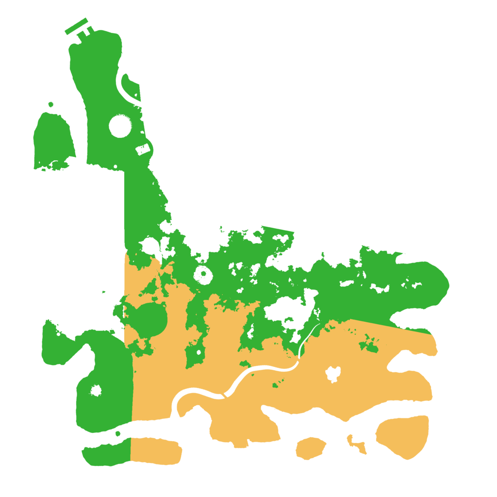 Biome Rust Map: Procedural Map, Size: 4000, Seed: 1805202415