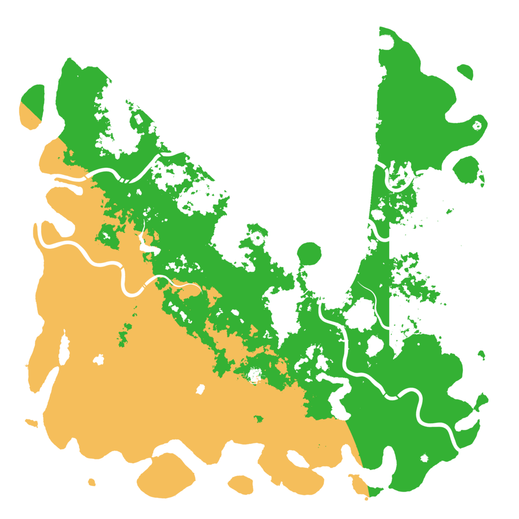 Biome Rust Map: Procedural Map, Size: 6000, Seed: 567207616