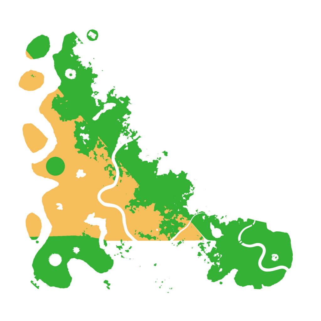 Biome Rust Map: Procedural Map, Size: 4500, Seed: 1092356