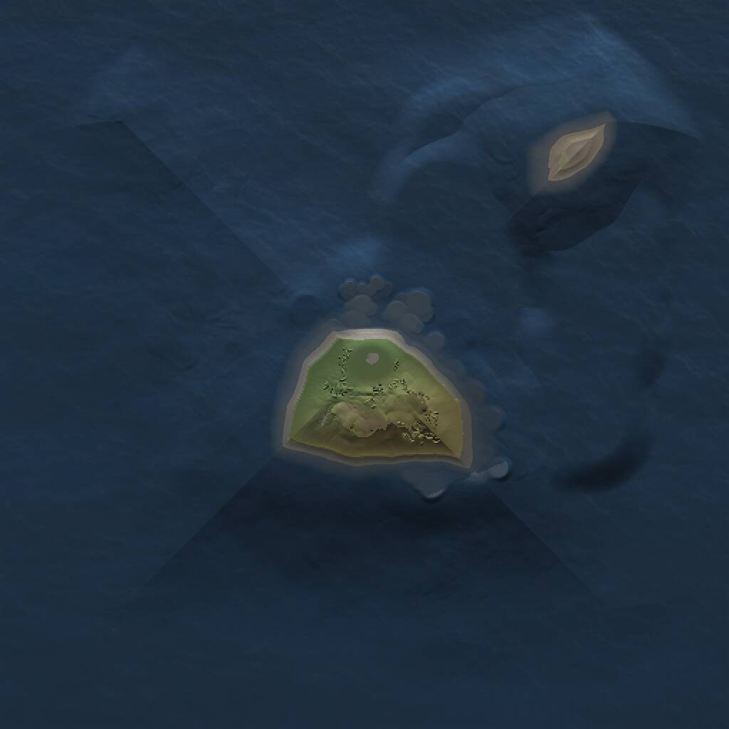 Rust Map: Procedural Map, Size: 1000, Seed: 1173014937, 1 Monuments