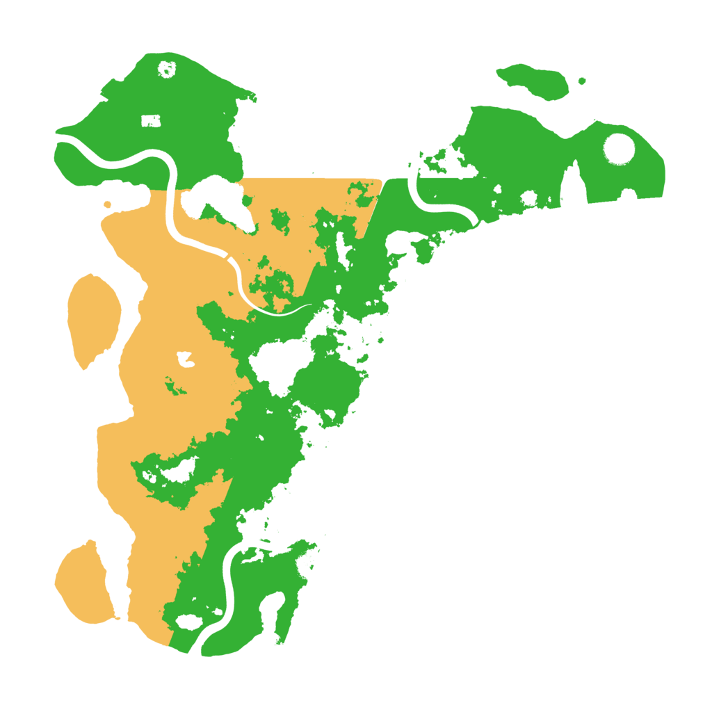Biome Rust Map: Procedural Map, Size: 4000, Seed: 509