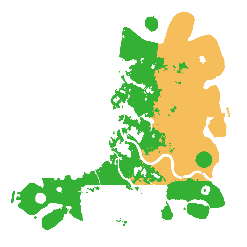 Biome Rust Map: Procedural Map, Size: 4000, Seed: 589364650