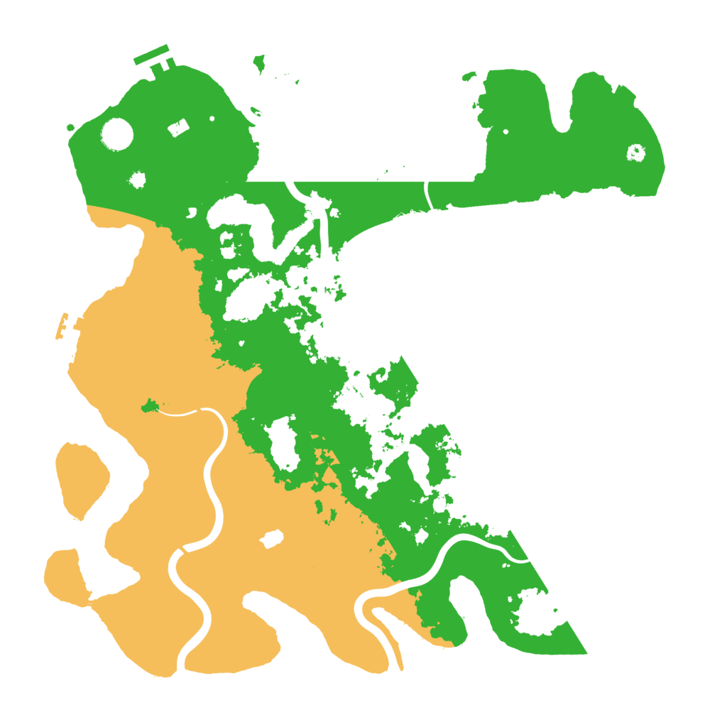 Biome Rust Map: Procedural Map, Size: 4000, Seed: 1326460366