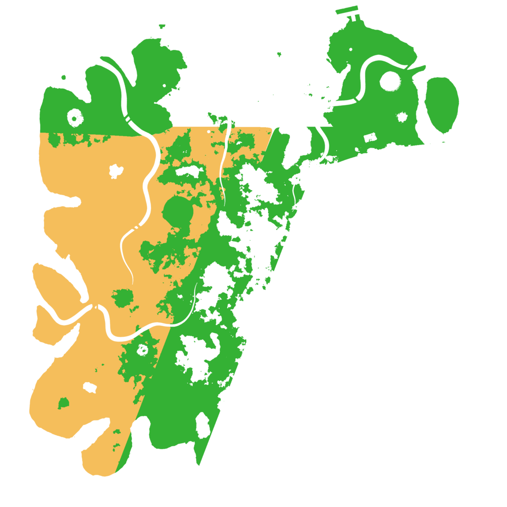 Biome Rust Map: Procedural Map, Size: 4500, Seed: 781833678