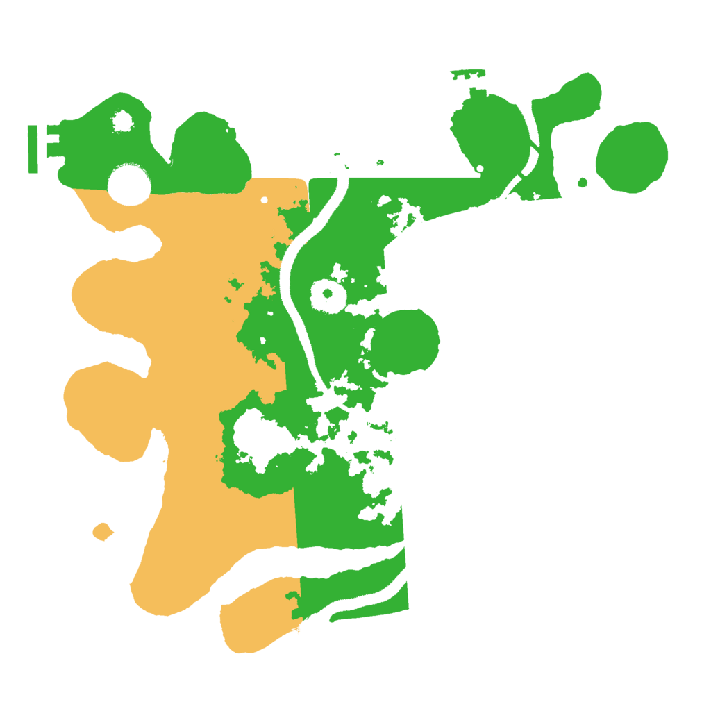 Biome Rust Map: Procedural Map, Size: 3000, Seed: 1824450836