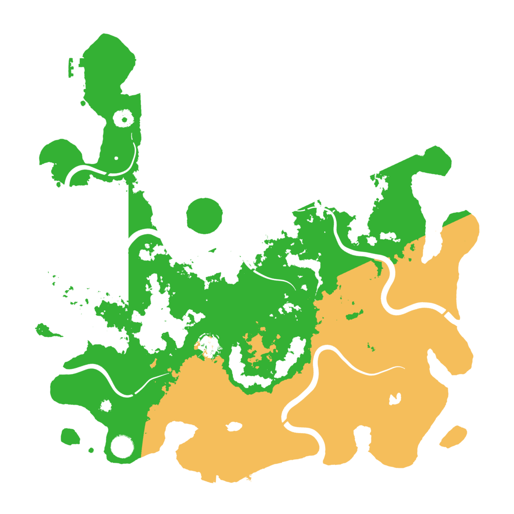 Biome Rust Map: Procedural Map, Size: 4000, Seed: 83721645