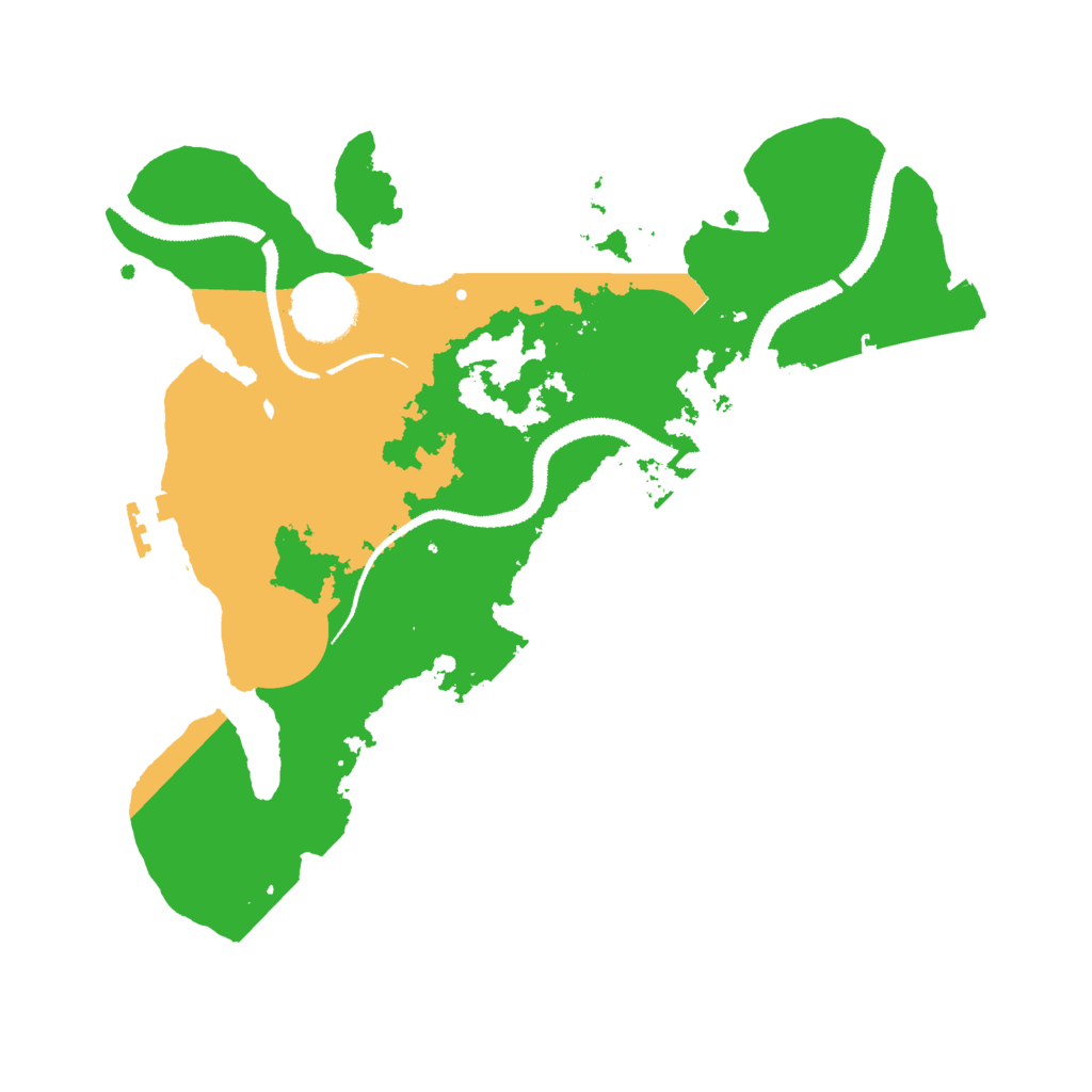 Biome Rust Map: Procedural Map, Size: 3000, Seed: 1940190711
