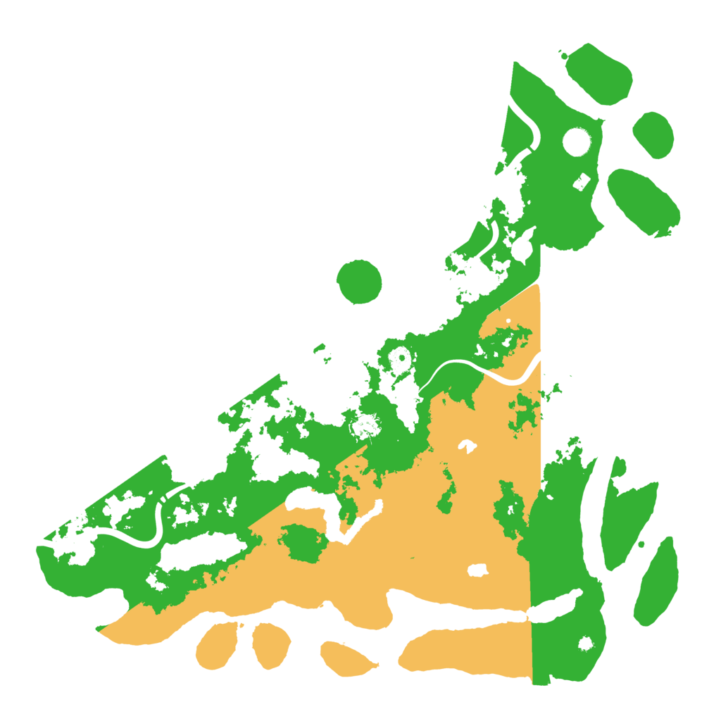 Biome Rust Map: Procedural Map, Size: 4500, Seed: 1853138223