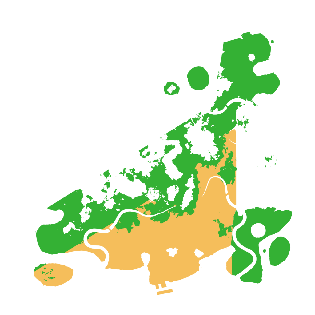 Biome Rust Map: Procedural Map, Size: 4000, Seed: 1050972858