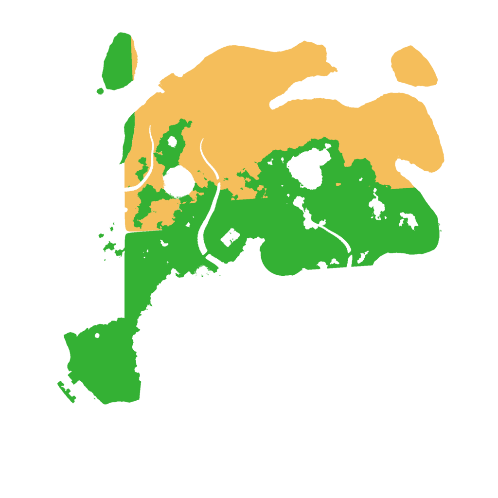 Biome Rust Map: Procedural Map, Size: 3000, Seed: 937201133