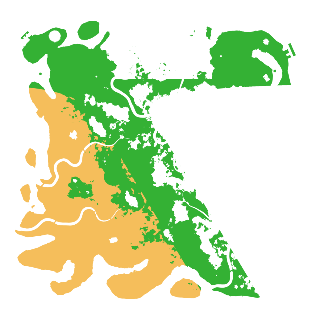 Biome Rust Map: Procedural Map, Size: 4800, Seed: 49494923