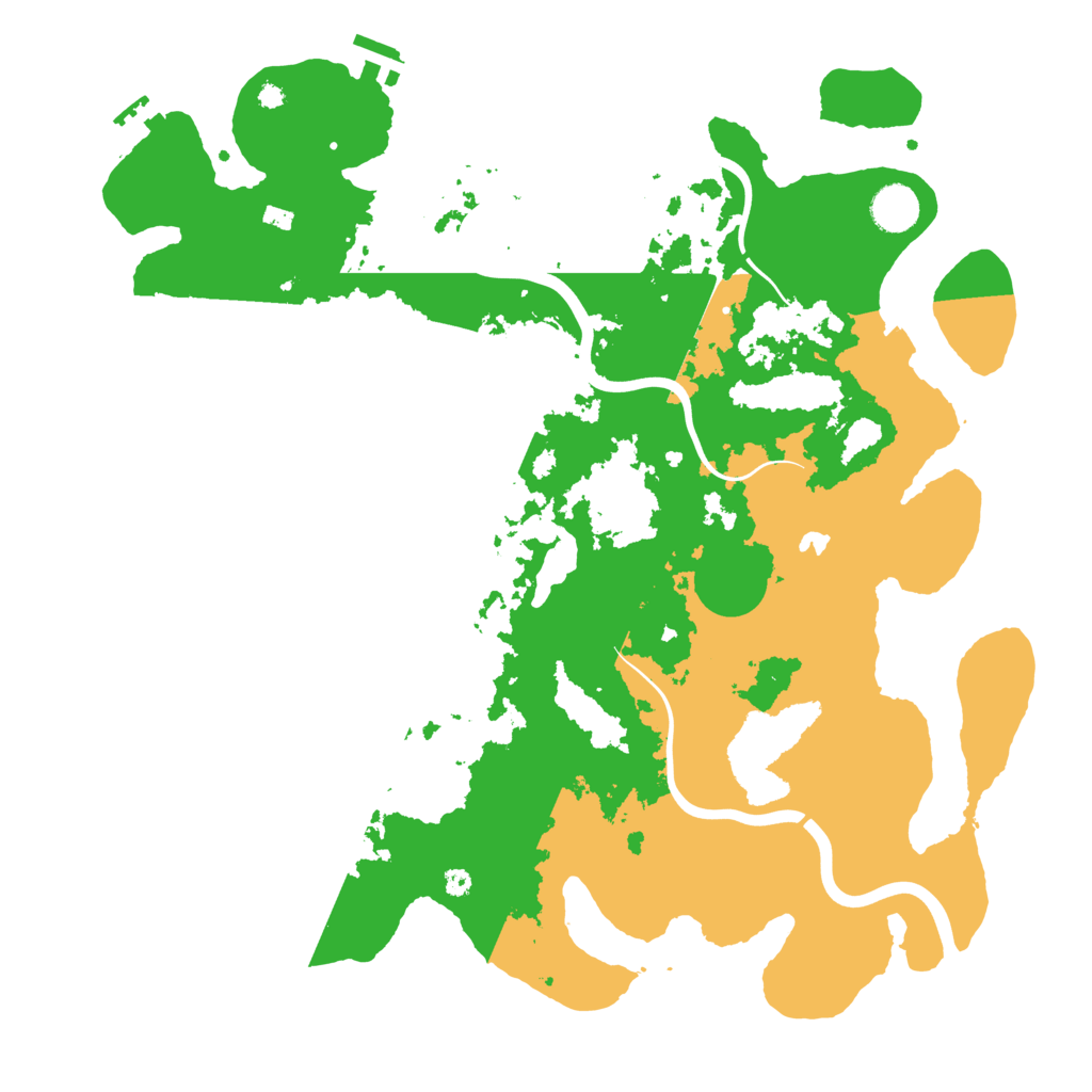 Biome Rust Map: Procedural Map, Size: 4000, Seed: 1347288810