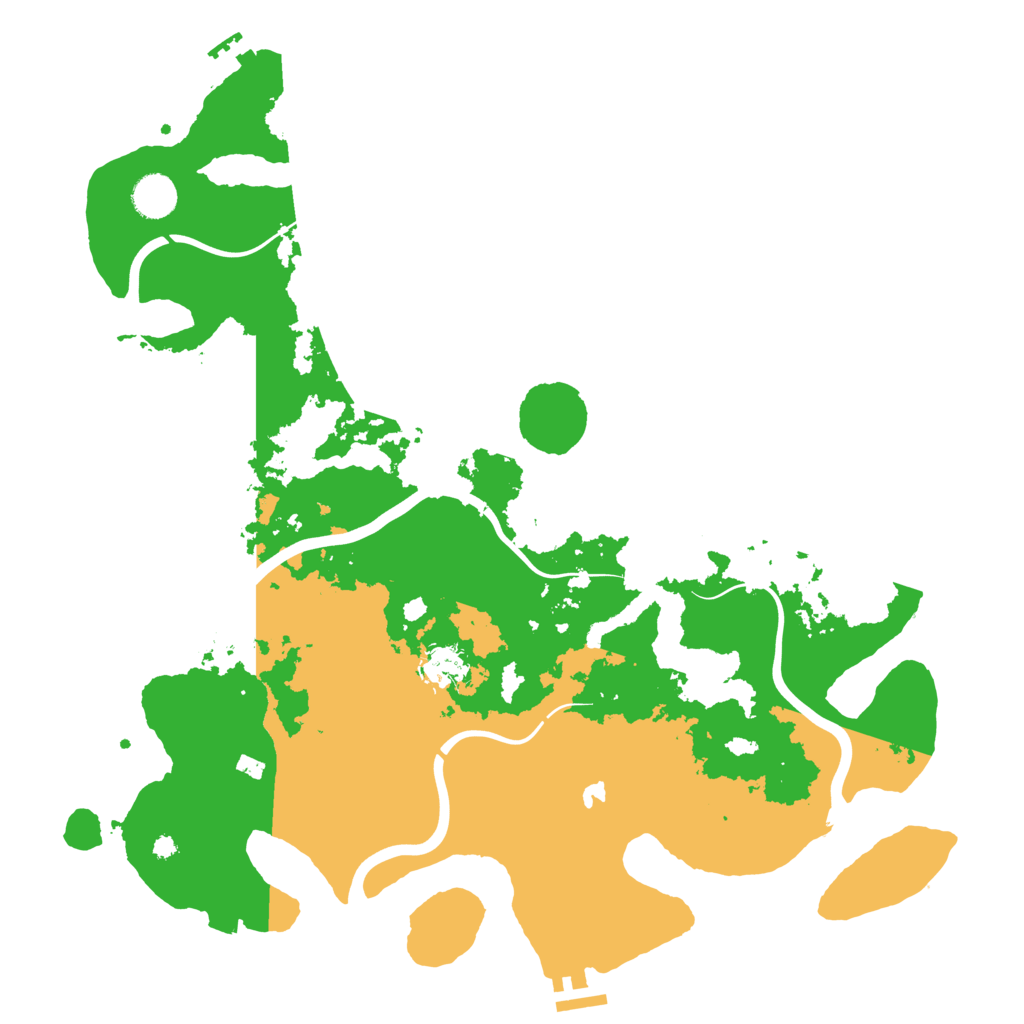 Biome Rust Map: Procedural Map, Size: 4050, Seed: 792530970