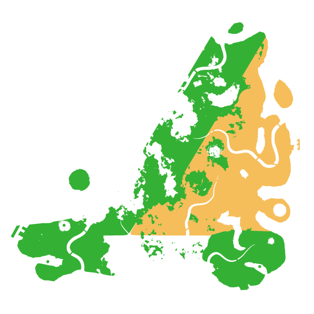 Biome Rust Map: Procedural Map, Size: 4250, Seed: 495318