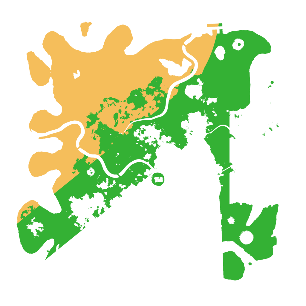 Biome Rust Map: Procedural Map, Size: 4000, Seed: 372263