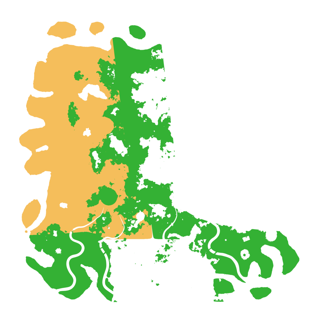 Biome Rust Map: Procedural Map, Size: 5000, Seed: 2120474415